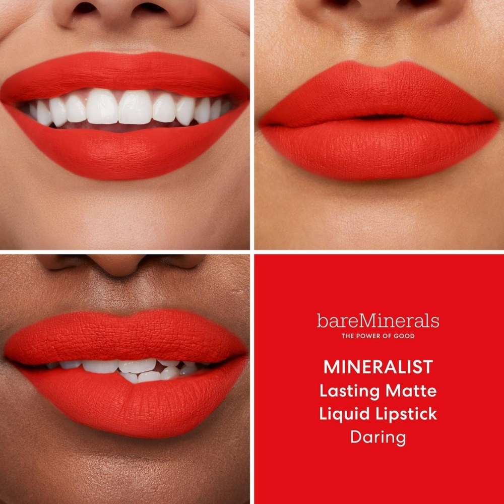 NEW Never Opened bareMinerals Daring Mineralist Matte Liquid Lipstick
